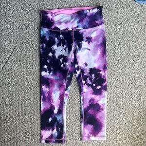 Lululemon Blooming Pixie Cropped Leggings size 6